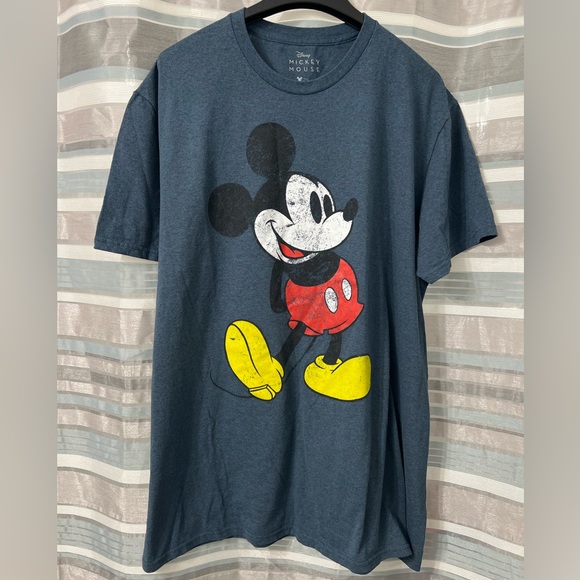 Disney Other - Disney Mickey Mouse Classic Distressed Vintage Standing T-Shirt